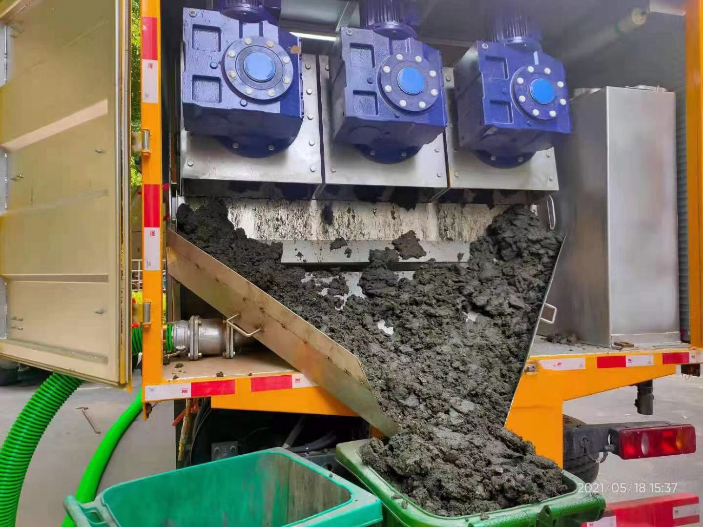 洮南化粪池清掏城市维护站-泥浆净化干湿分离处理